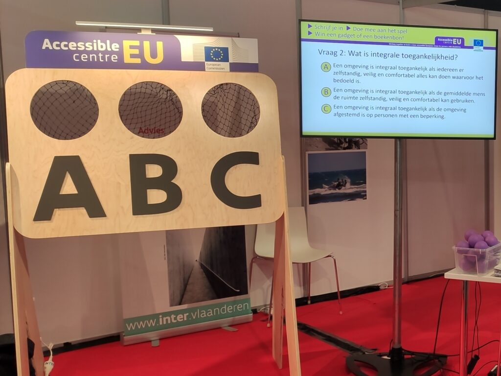 werpspel op de REVA-beurs 2023