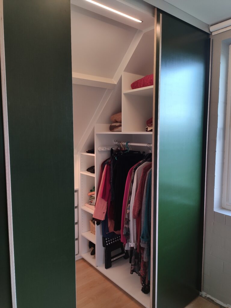 dressing open deur