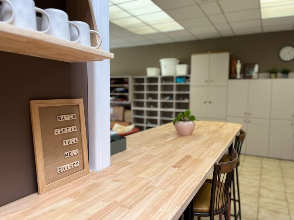Bartafel in de koffiehoek