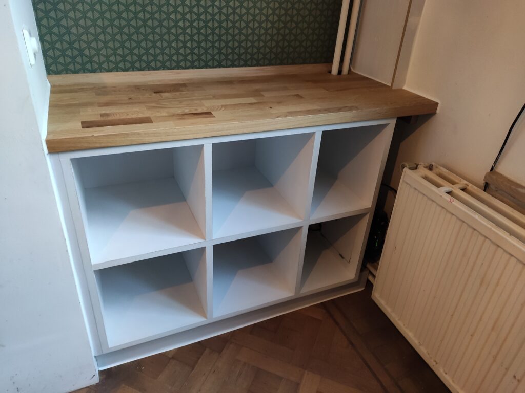 wandkast rechts onder