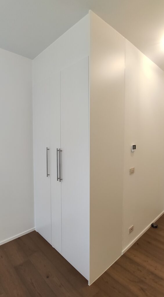 PAX-kasten inbouwen - slaapkamer kast 1