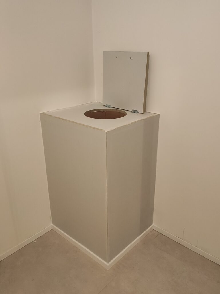waskoker met open deksel
